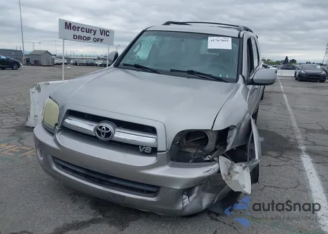 2005 Toyota Sequoia Sr5 V8 from USA, damaged, VIN 5TDZT34A85S254854